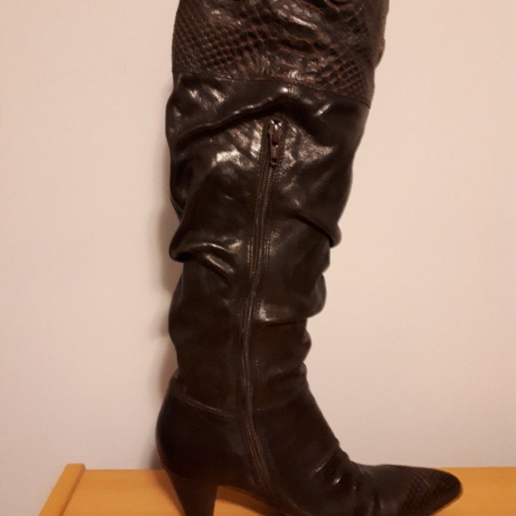 Leather/Python F-Mode 3.5" heal - Picture 2 of 5